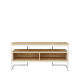 Hanah Home Soporte de TV Merrion Blanco y Roble